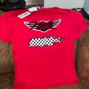 Red MnQ Graphic Tee